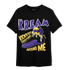 Field Purple 12s T Shirt Match Kream Sneaker - NastyJamz