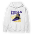 Field Purple 12s Hoodie Match Kream Sneaker - NastyJamz