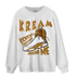 Wheat 13s Sweatshirt Match Kream Sneaker - NastyJamz