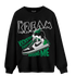 Celtic Lucky Green 1s Sweatshirt Match Kream Sneaker - NastyJamz