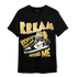 Mid SE Black Gold 1s T Shirt Match Kream Sneaker - NastyJamz