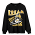 Mid SE Black Gold 1s Sweatshirt Match Kream Sneaker - NastyJamz