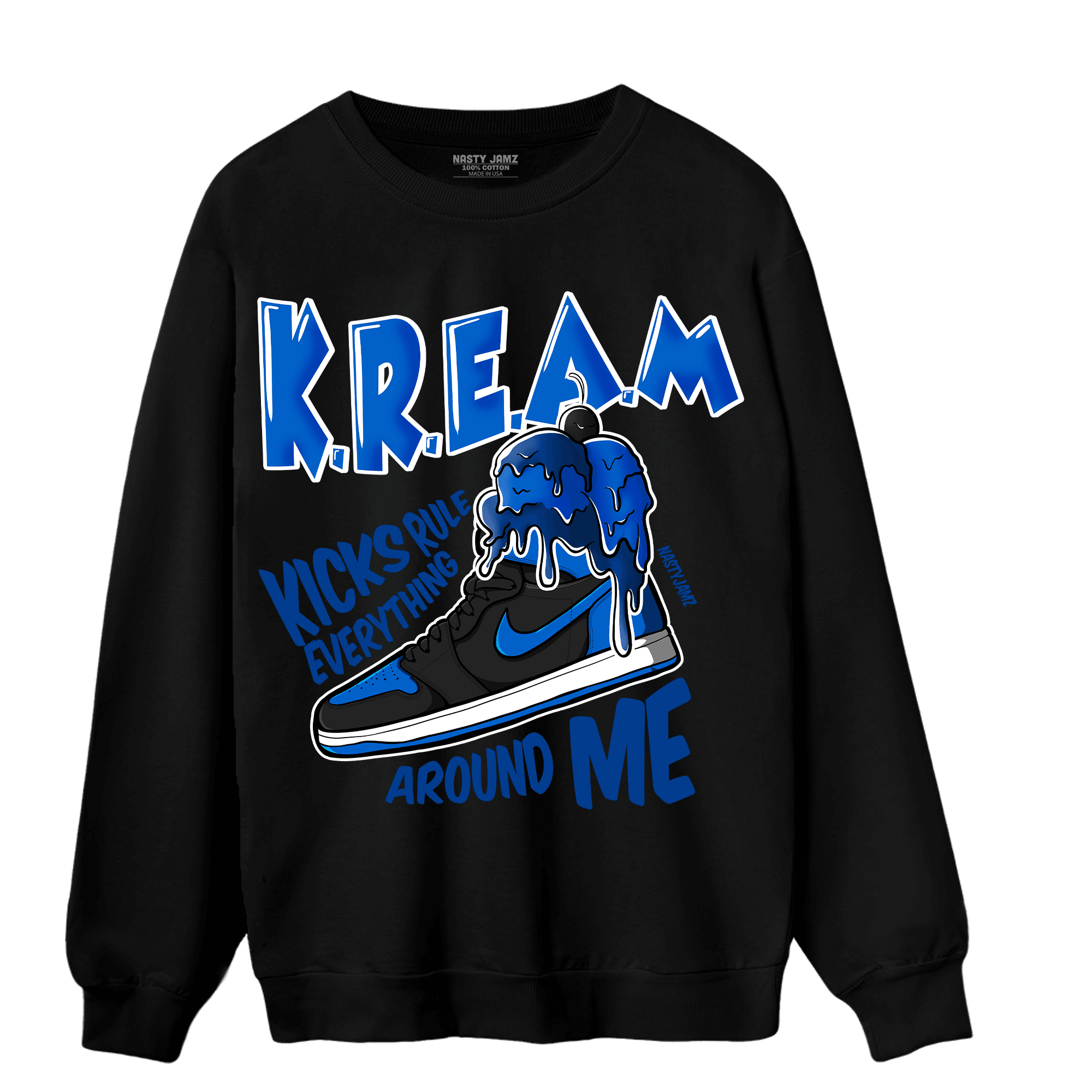 Royal Reimagined 1s Sweatshirt Match Kream Sneaker - NastyJamz