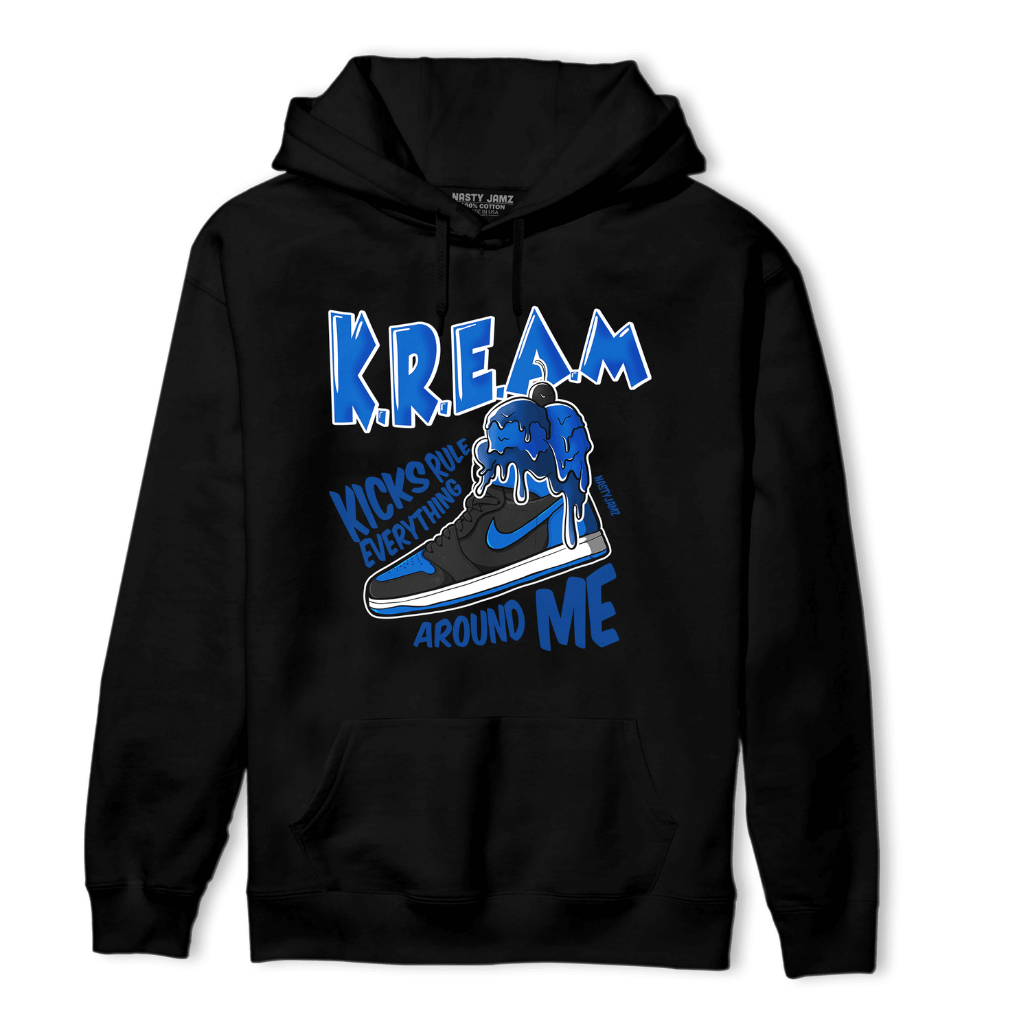 Royal Reimagined 1s Hoodie Match Kream Sneaker - NastyJamz