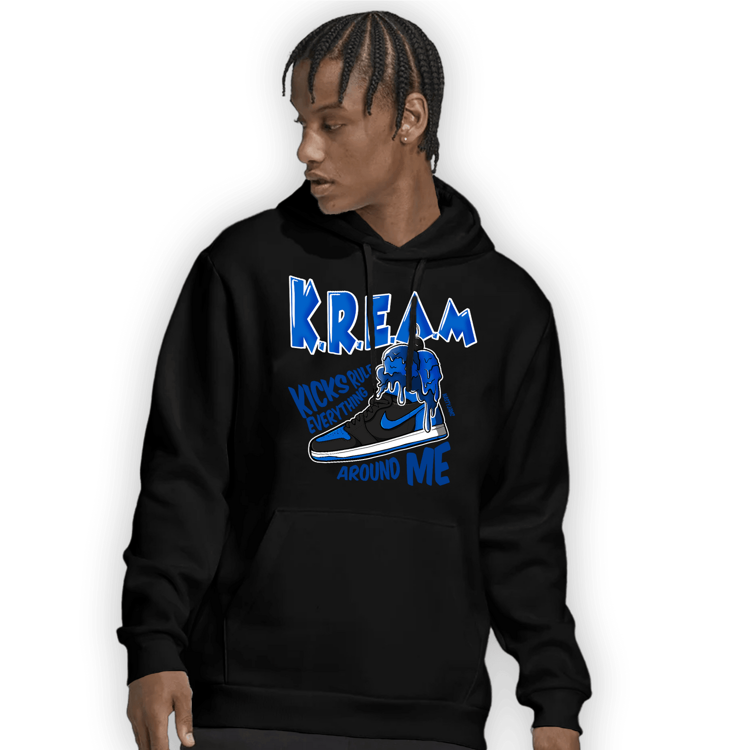 Royal Reimagined 1s Hoodie Match Kream Sneaker - NastyJamz