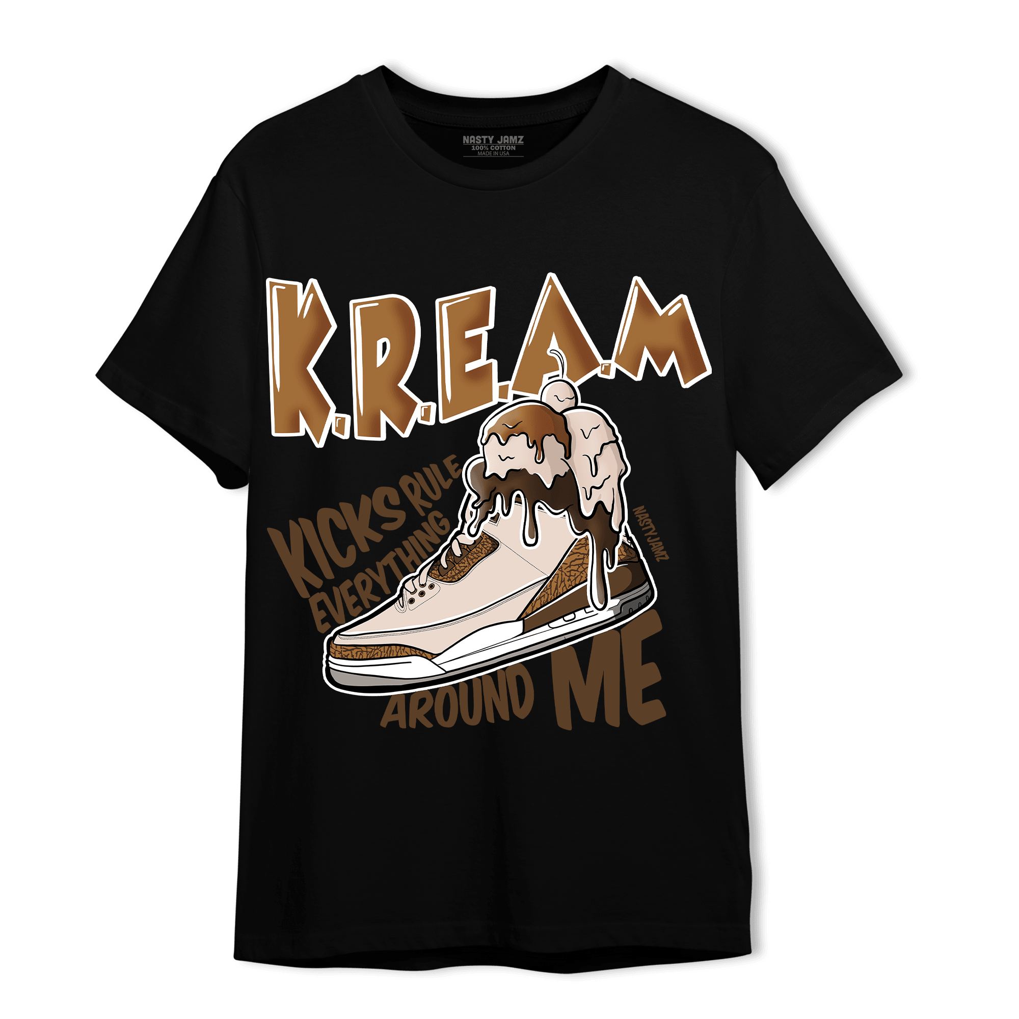 Palomino 3s T Shirt Match Kream Sneaker - NastyJamz