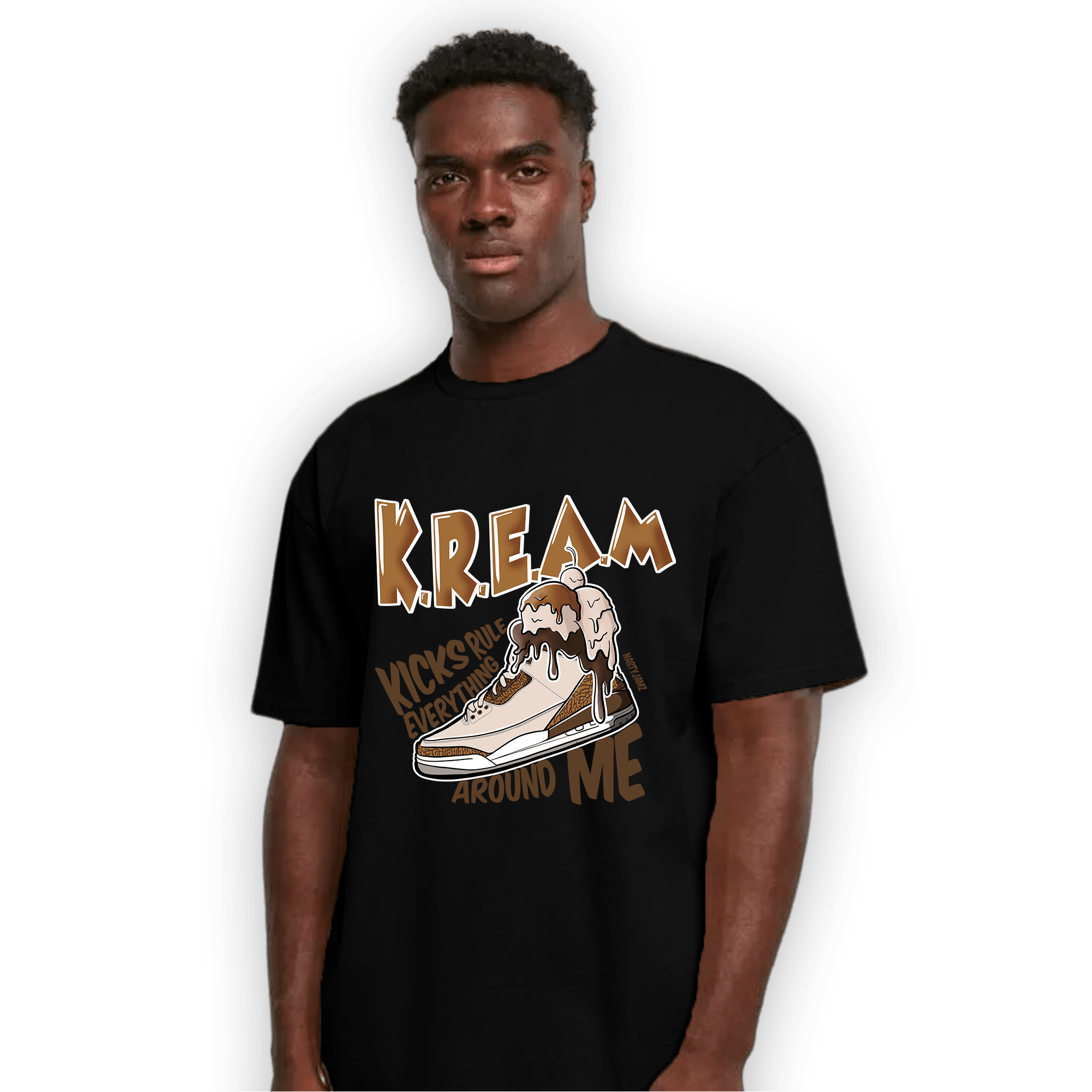 Palomino 3s T Shirt Match Kream Sneaker - NastyJamz