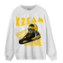 Thunder 4s Sweatshirt Match Kream Sneaker - NastyJamz