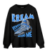 University Blue 5s Sweatshirt Match Kream Sneaker - NastyJamz