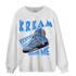 University Blue 5s Sweatshirt Match Kream Sneaker - NastyJamz