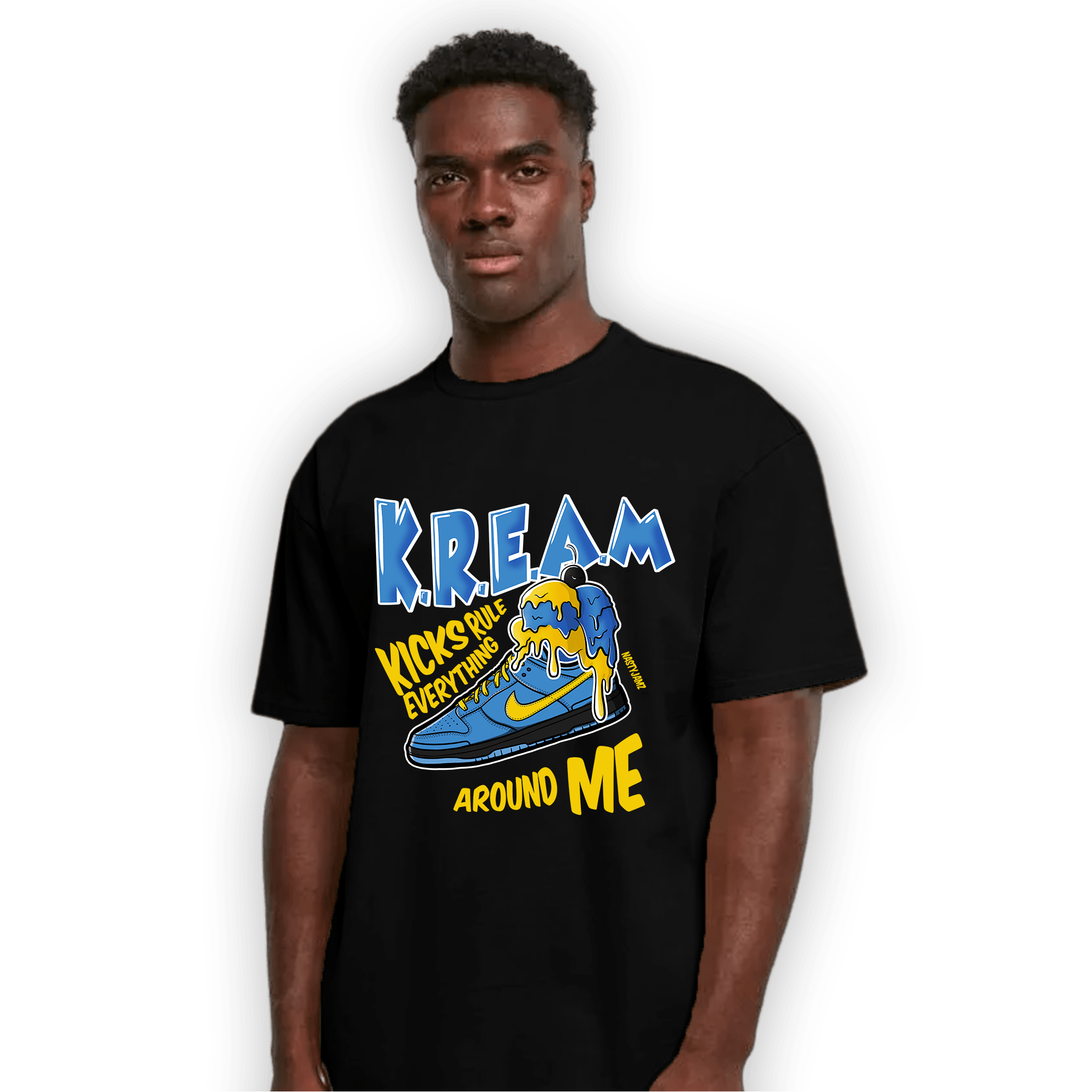 SB Dunk Bubbles T Shirt Match Kream Sneaker - NastyJamz