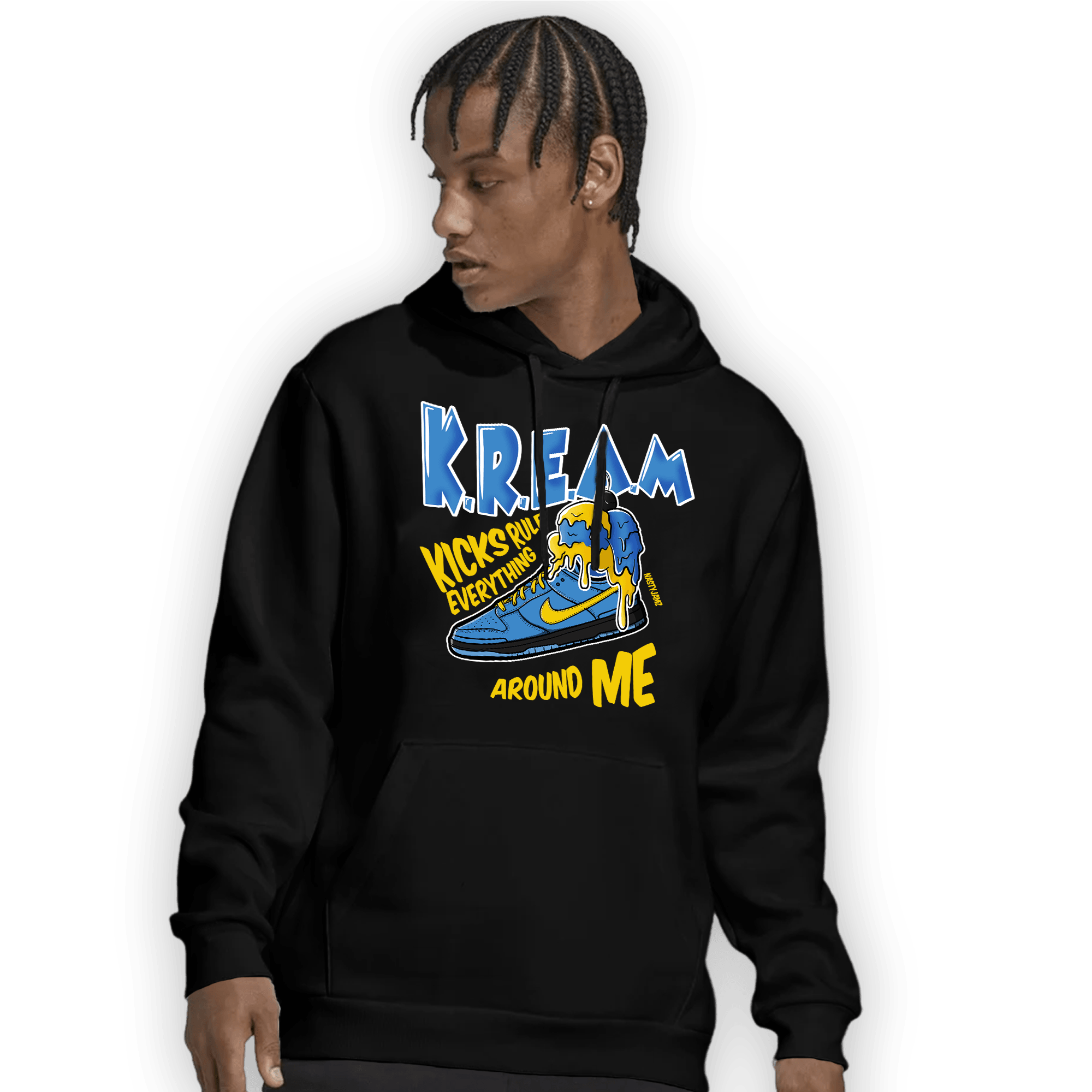 SB Dunk Bubbles Hoodie Match Kream Sneaker - NastyJamz