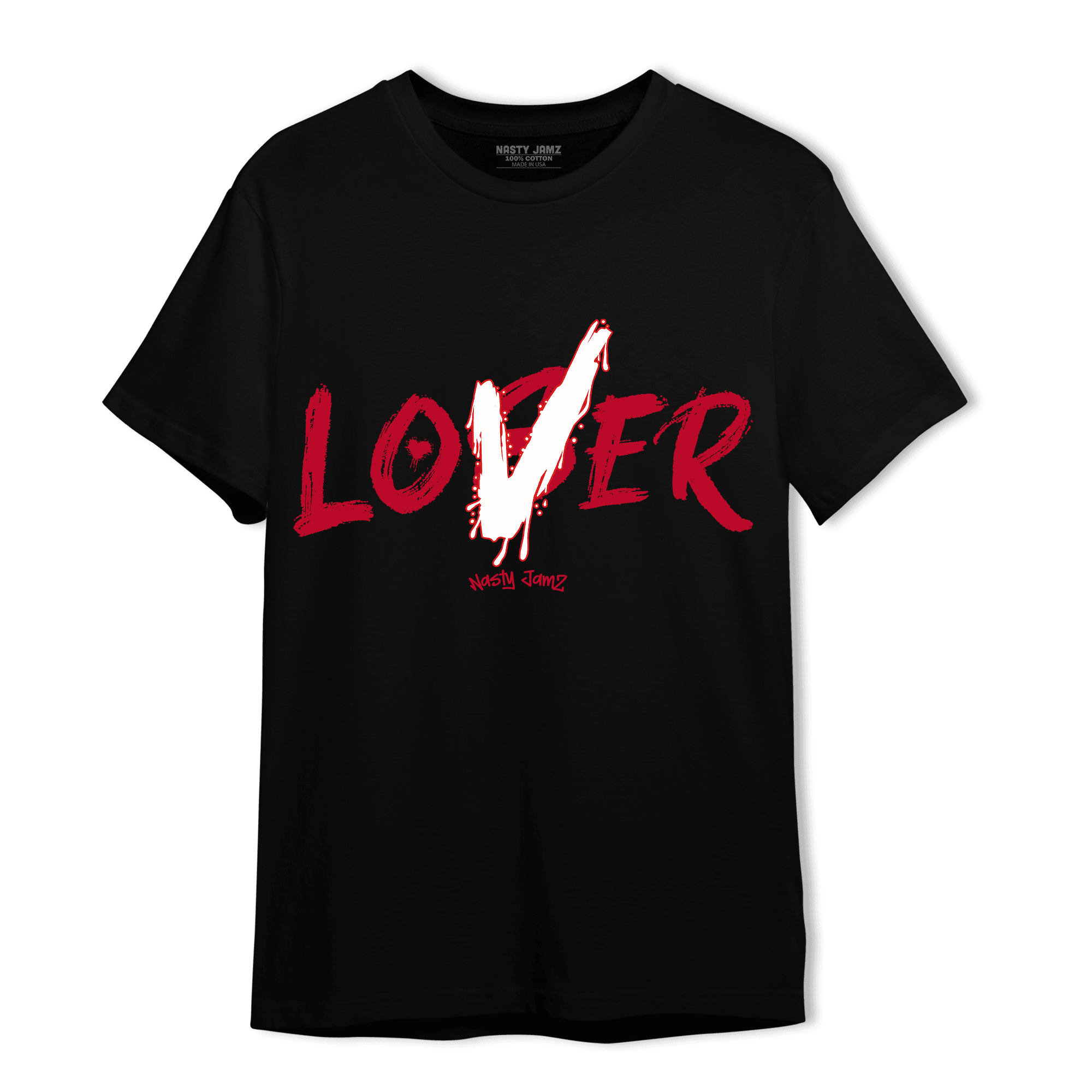 Cherry 11s T Shirt Match Loser Lover - NastyJamz