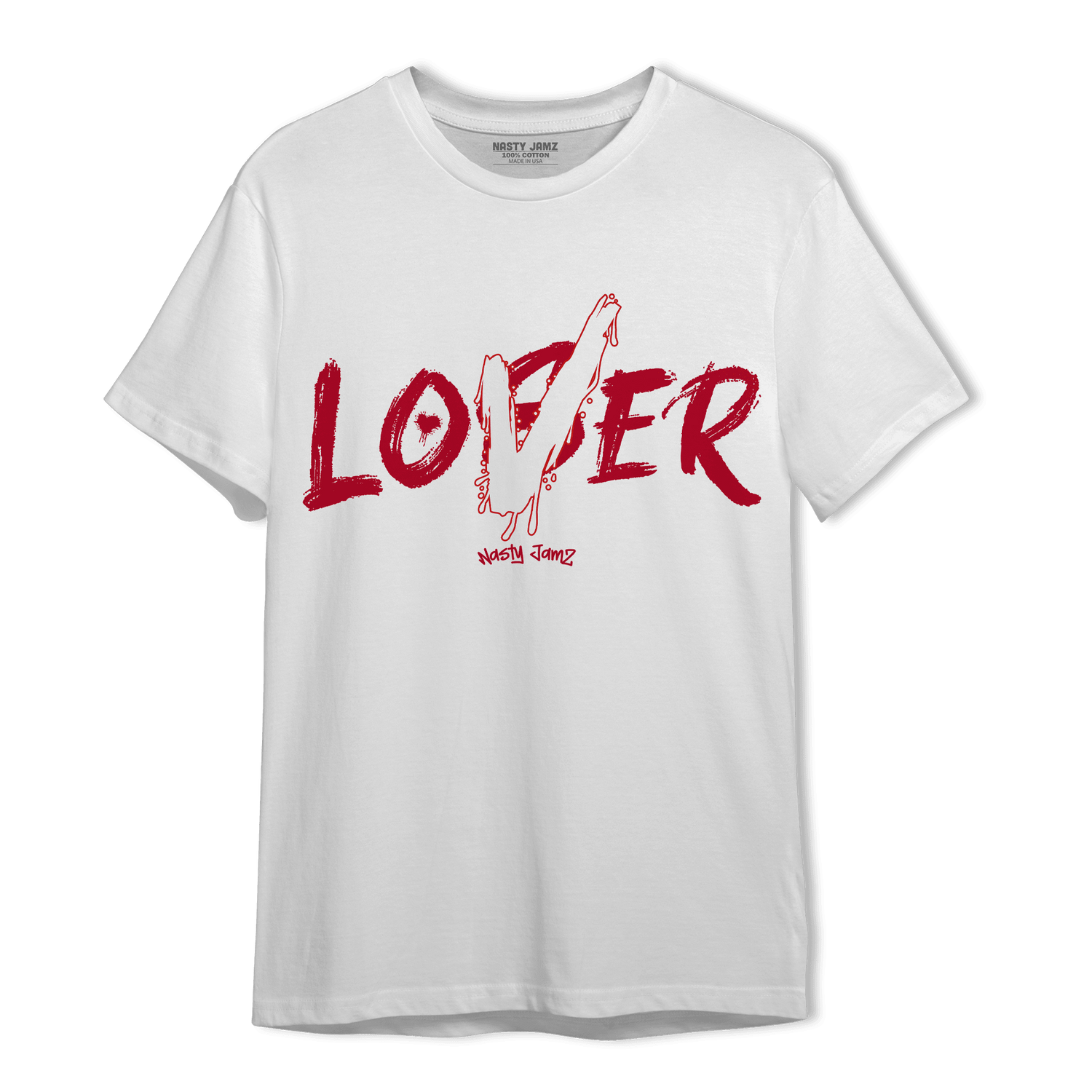 Cherry 11s T Shirt Match Loser Lover - NastyJamz