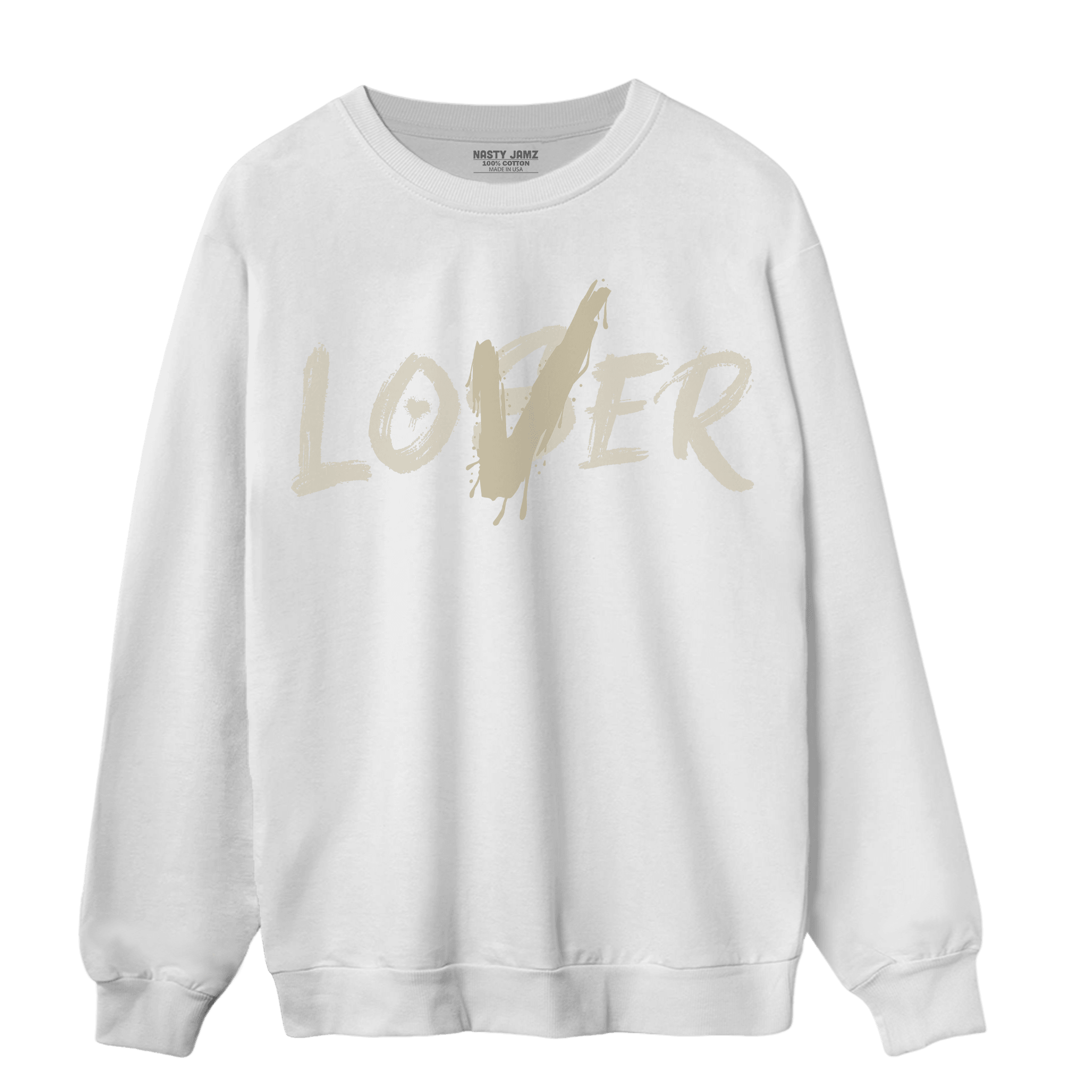 Gratitude 11s Sweatshirt Match Loser Lover - NastyJamz