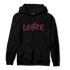 Cherry 12s Hoodie Match Loser Lover - NastyJamz
