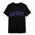 Field Purple 12s T Shirt Match Loser Lover - NastyJamz