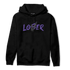 Field Purple 12s Hoodie Match Loser Lover - NastyJamz