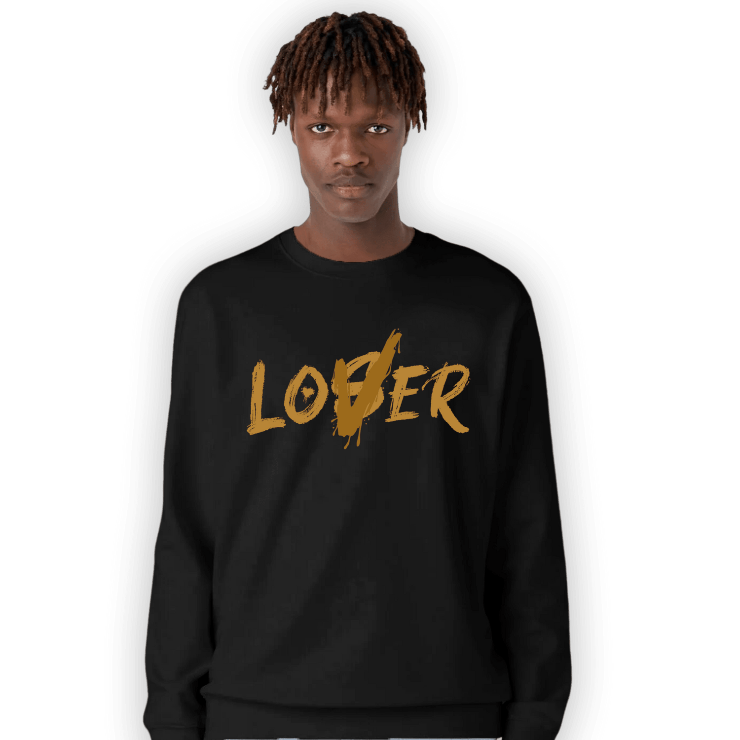 Wheat 13s Sweatshirt Match Loser Lover - NastyJamz