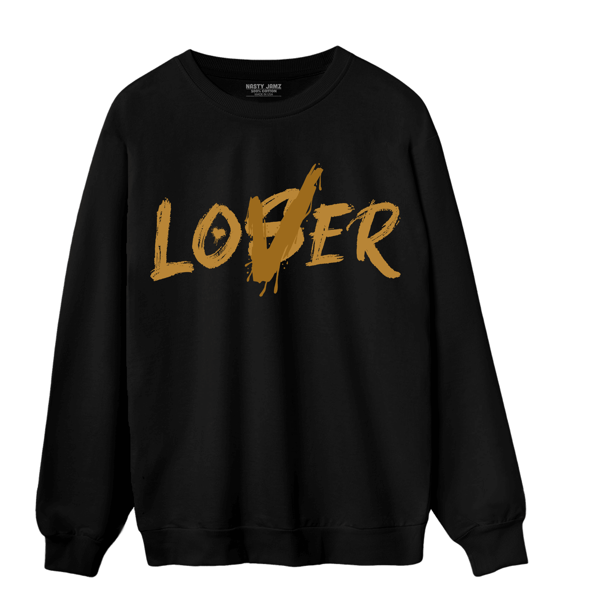 Wheat 13s Sweatshirt Match Loser Lover - NastyJamz