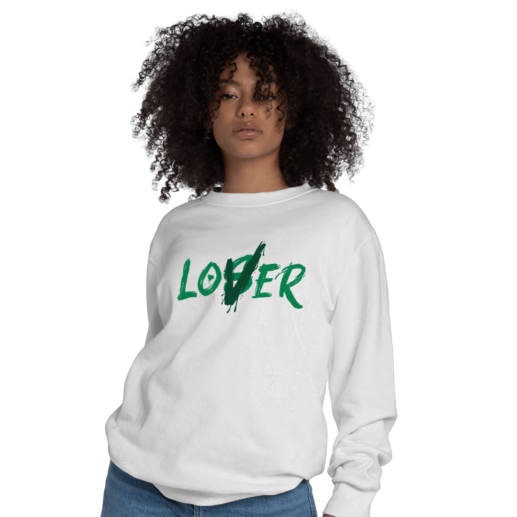 Celtic Lucky Green 1s Sweatshirt Match Loser Lover - NastyJamz