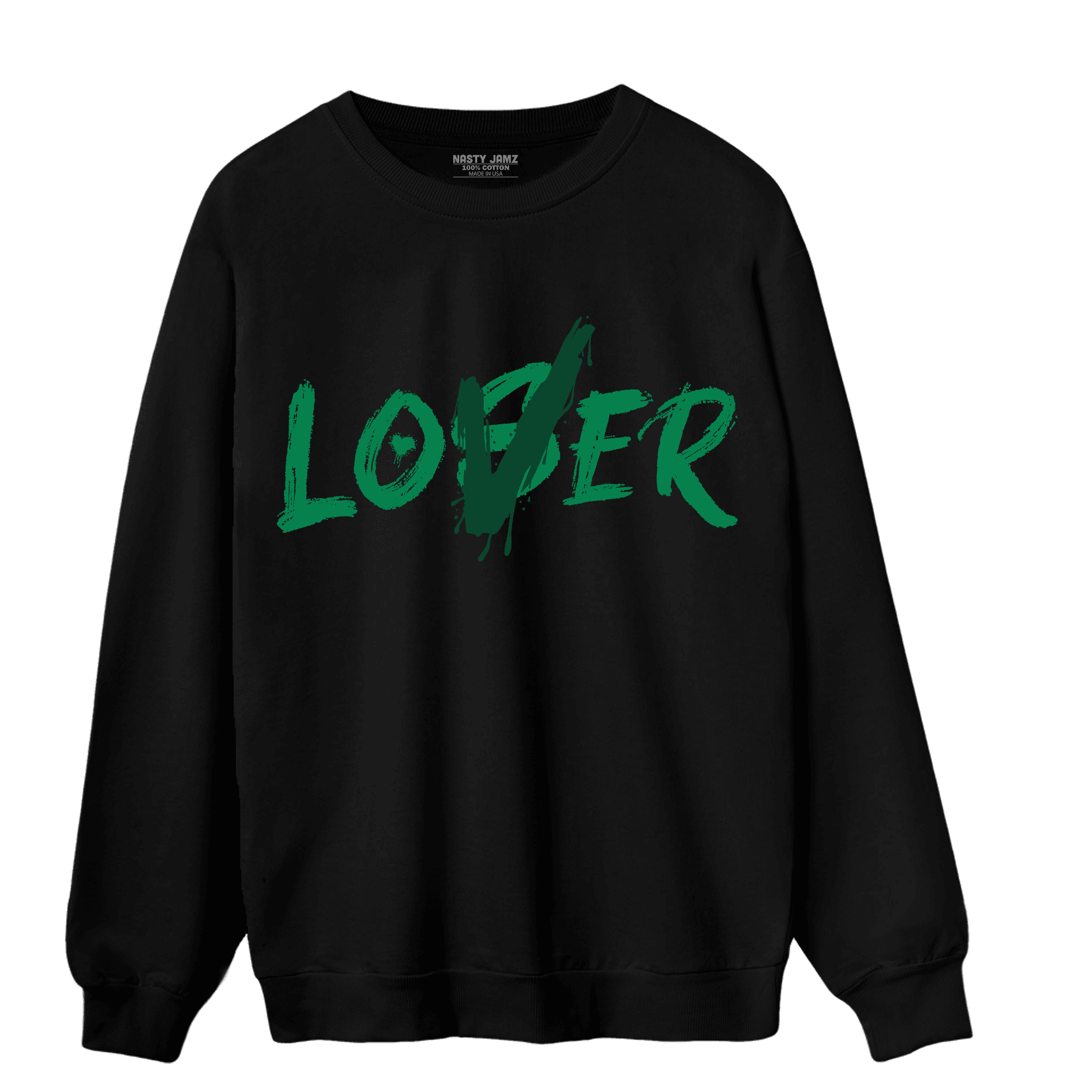 Celtic Lucky Green 1s Sweatshirt Match Loser Lover - NastyJamz