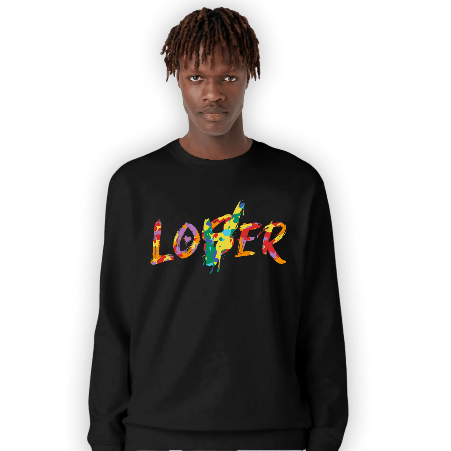 Mid GS Six Championships 1s Sweatshirt Match Loser Lover - NastyJamz