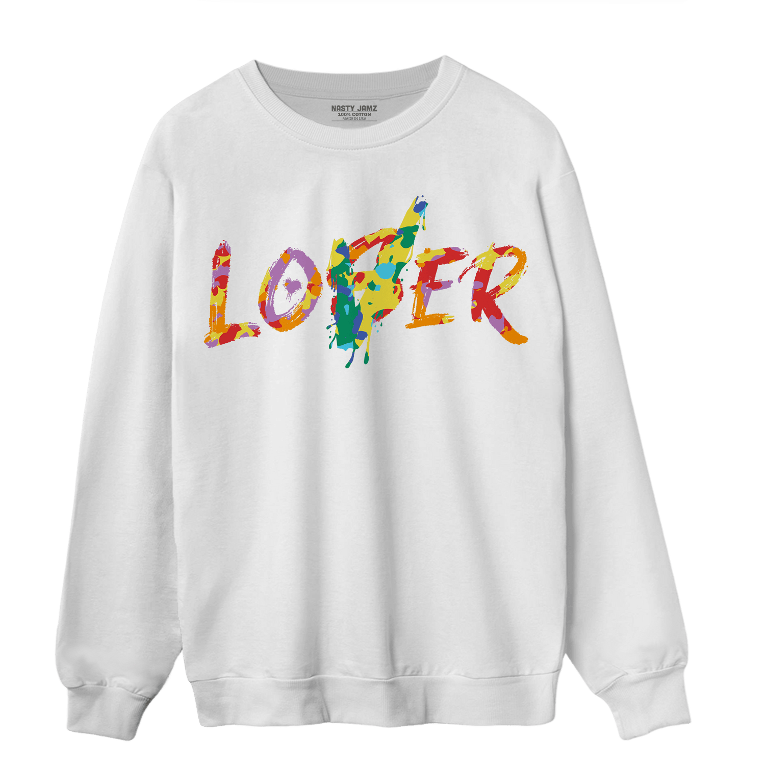 Mid GS Six Championships 1s Sweatshirt Match Loser Lover - NastyJamz