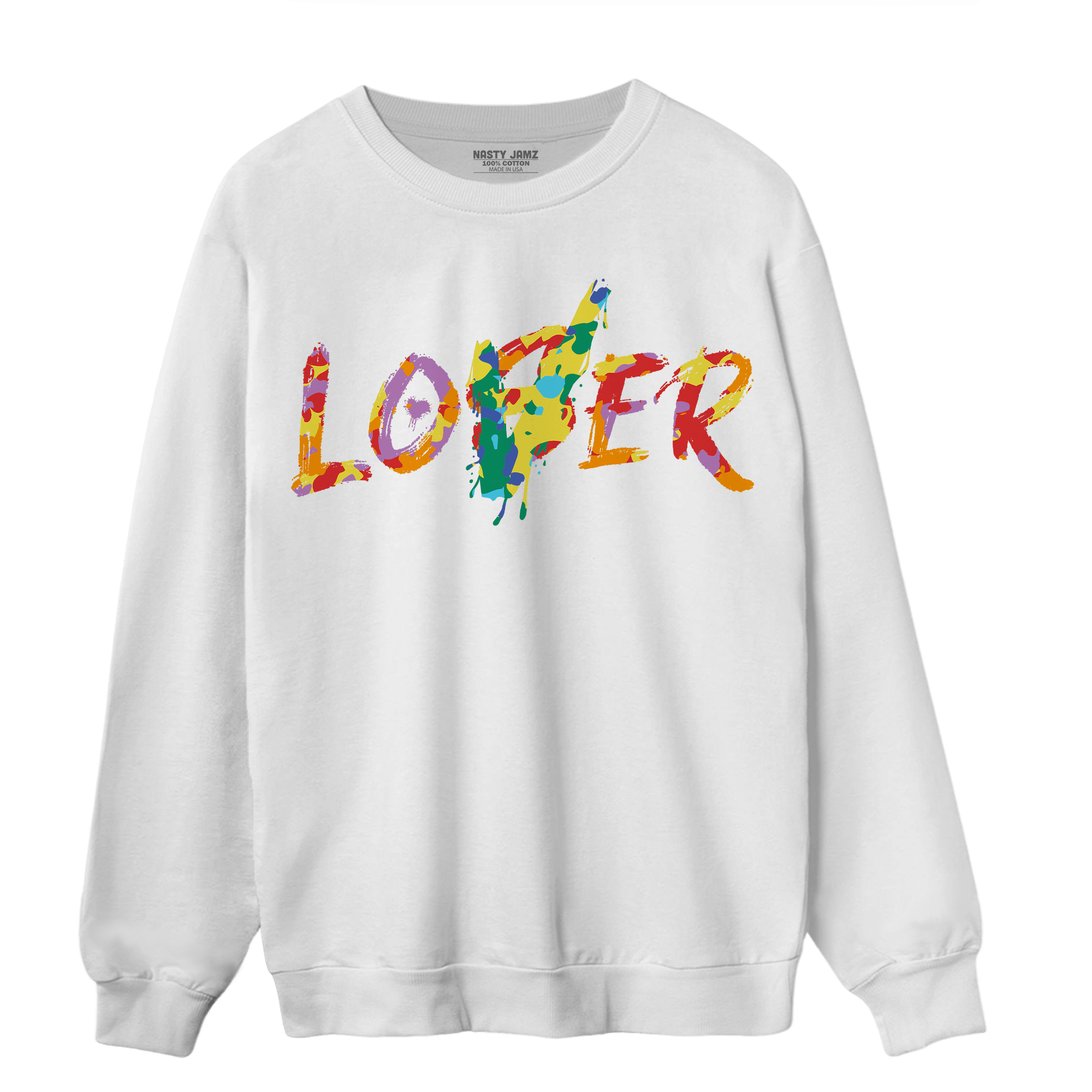 Mid GS Six Championships 1s Sweatshirt Match Loser Lover - NastyJamz