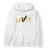 Mid SE Black Gold 1s Hoodie Match Loser Lover - NastyJamz