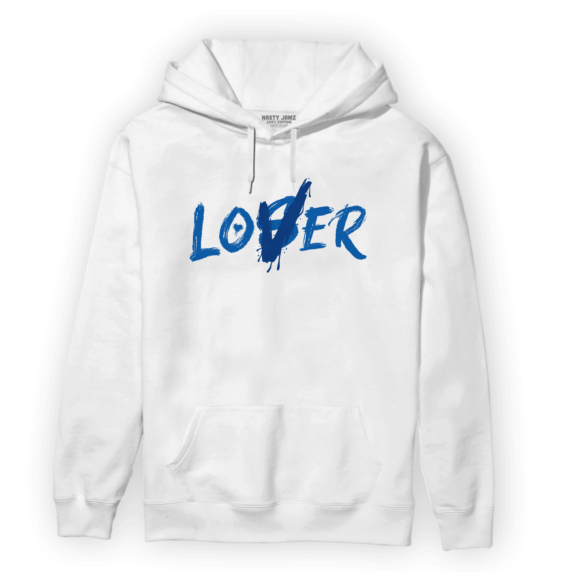 Royal Reimagined 1s Hoodie Match Loser Lover - NastyJamz