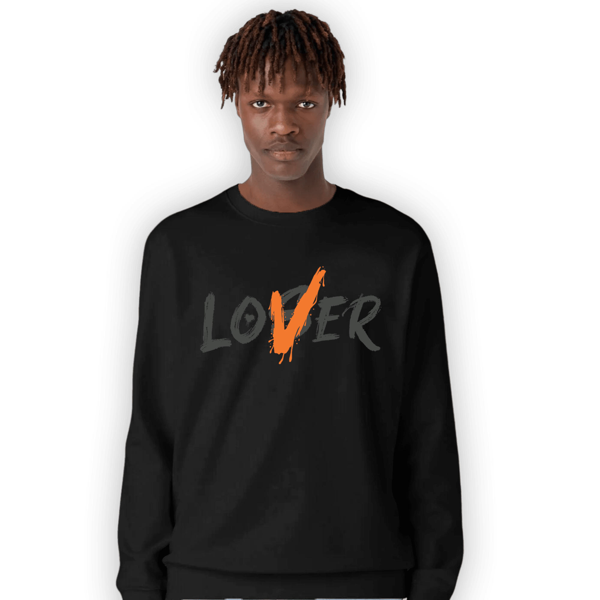 Fear Pack 3s Sweatshirt Match Loser Lover - NastyJamz
