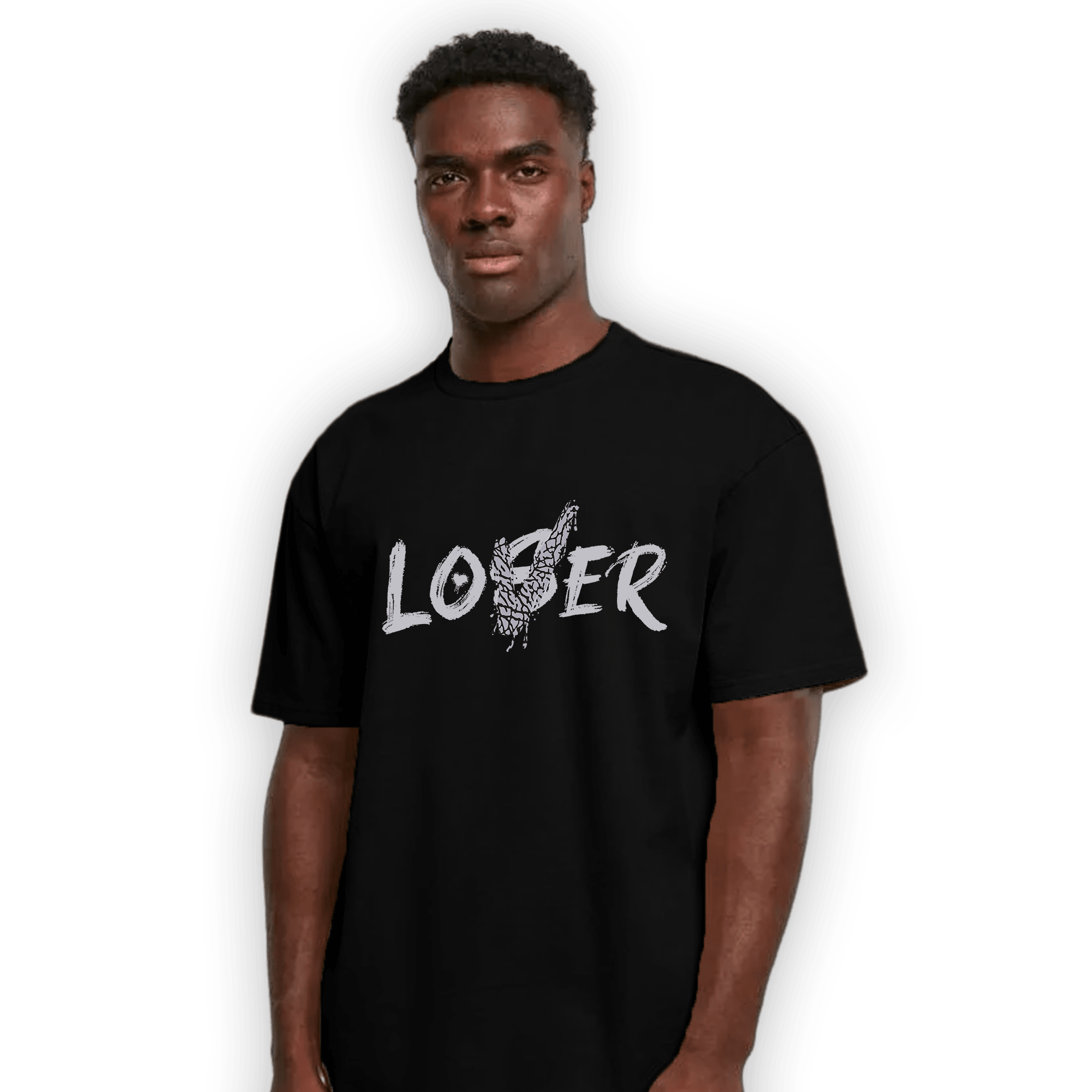 Off Noir 3s T Shirt Match Loser Lover - NastyJamz