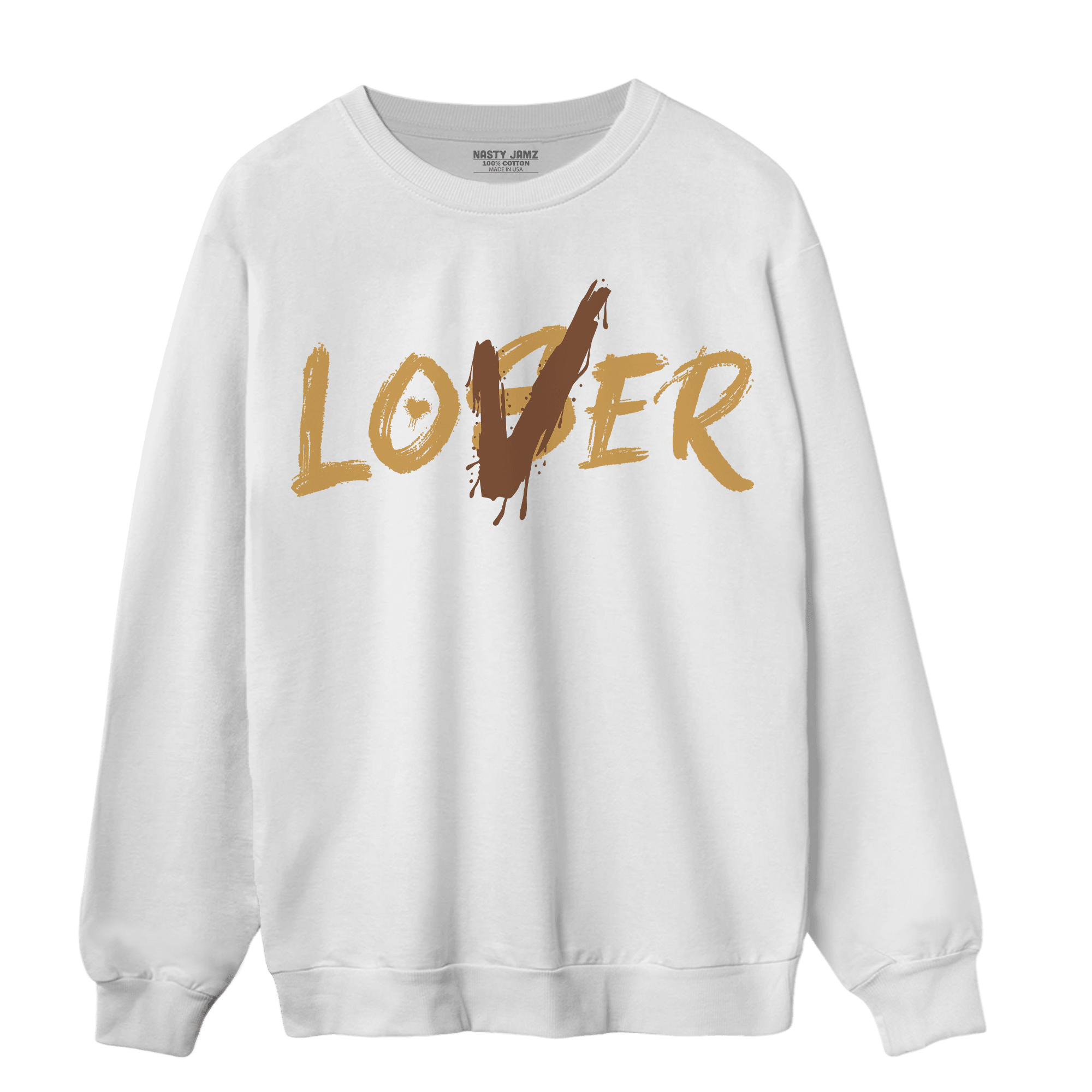 Cacao Wow 4s Sweatshirt Match Loser Lover - NastyJamz