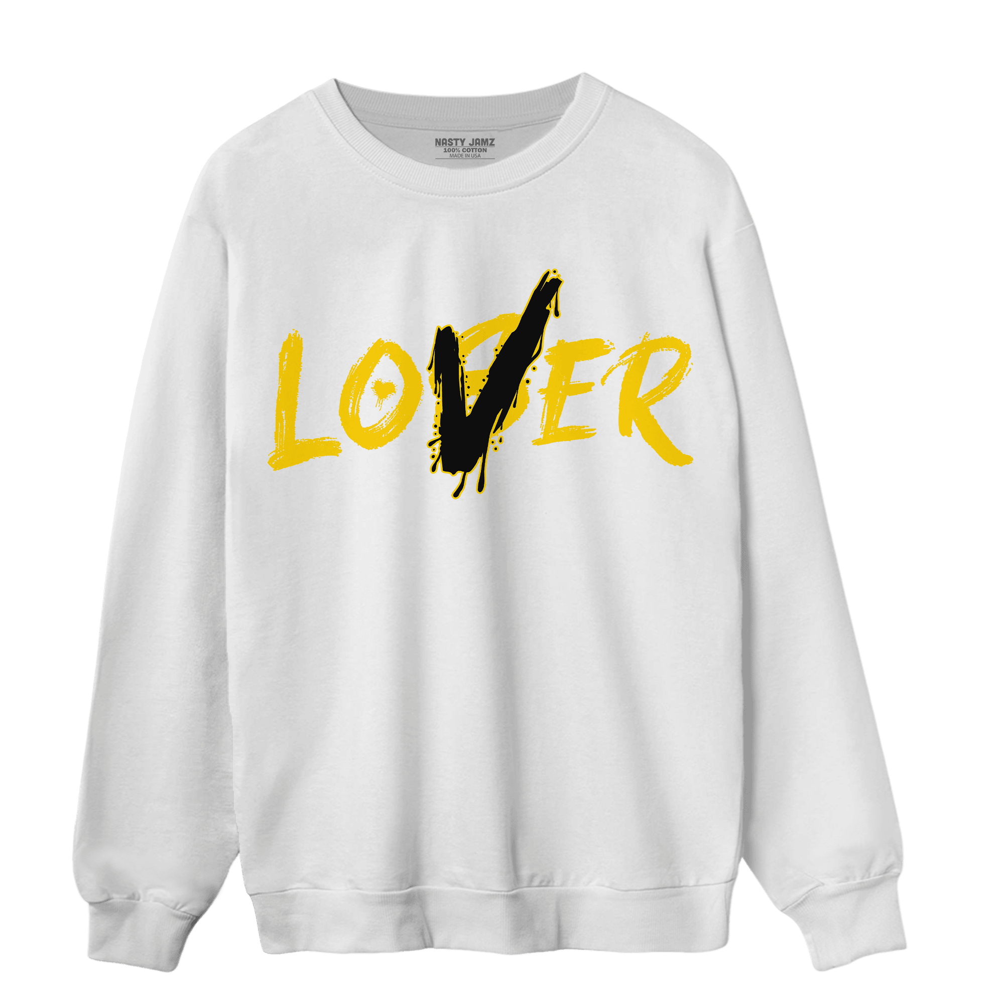 Thunder 4s Sweatshirt Match Loser Lover - NastyJamz