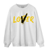 Thunder 4s Sweatshirt Match Loser Lover - NastyJamz