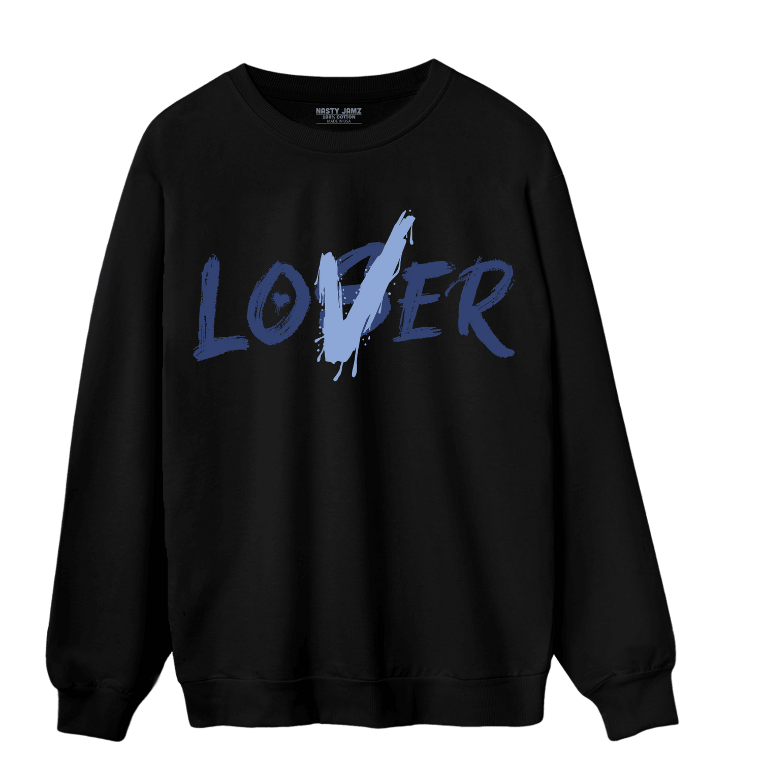 Midnight Navy 5s Sweatshirt Match Loser Lover - NastyJamz