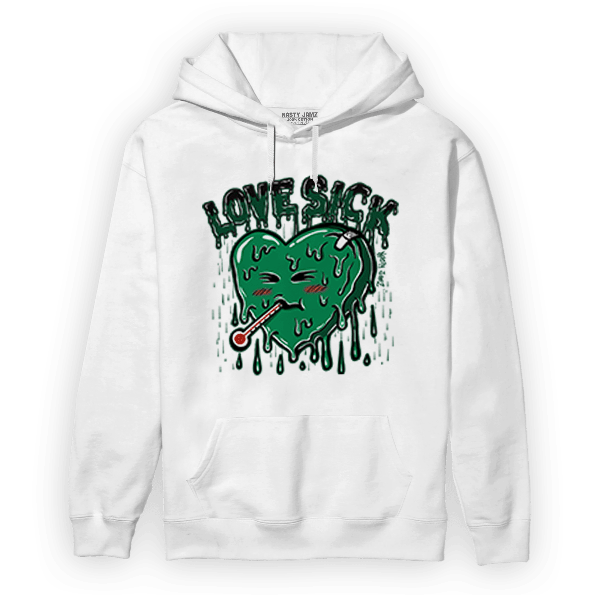 Celtic Lucky Green 1s Hoodie Match Love Sick - NastyJamz