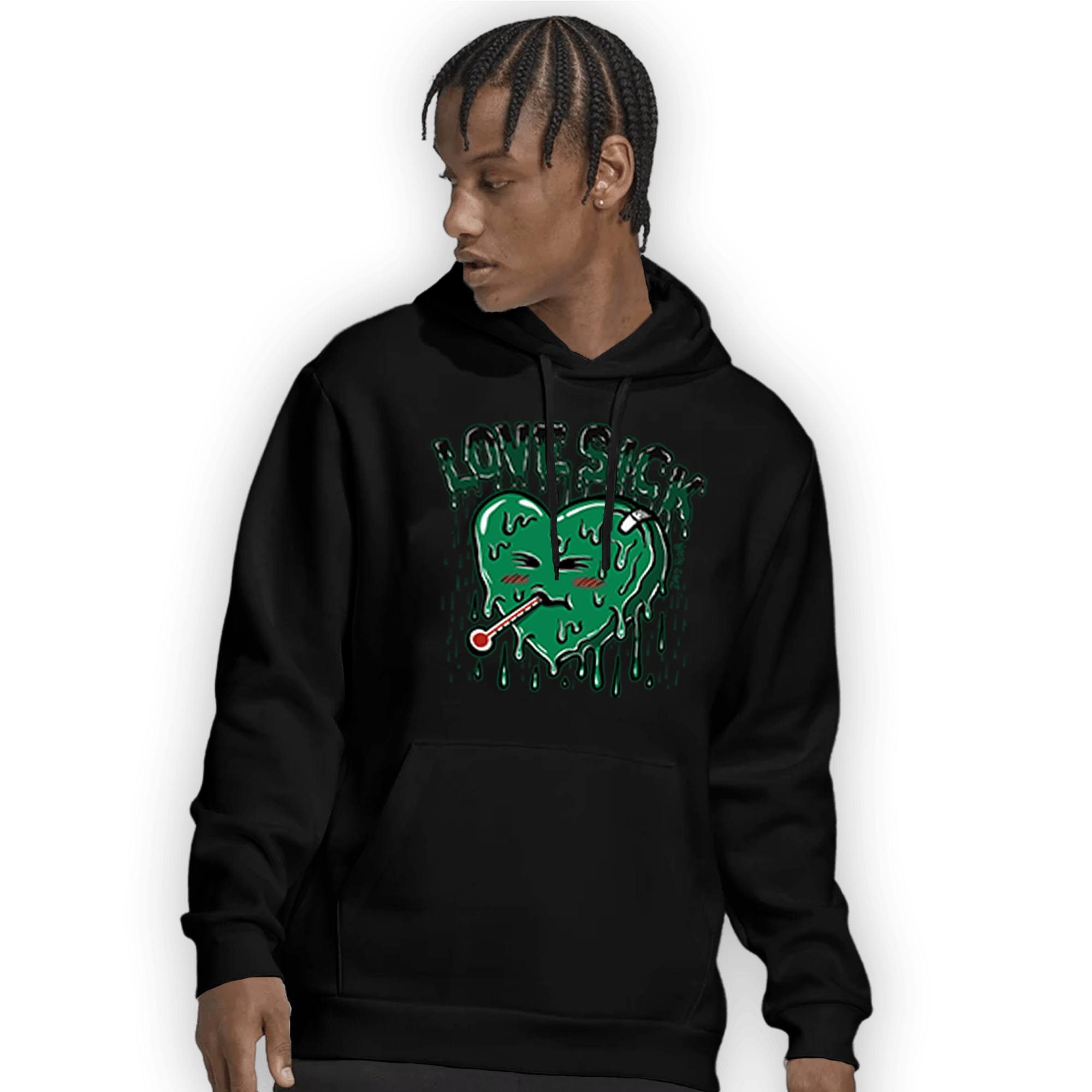 Celtic Lucky Green 1s Hoodie Match Love Sick - NastyJamz