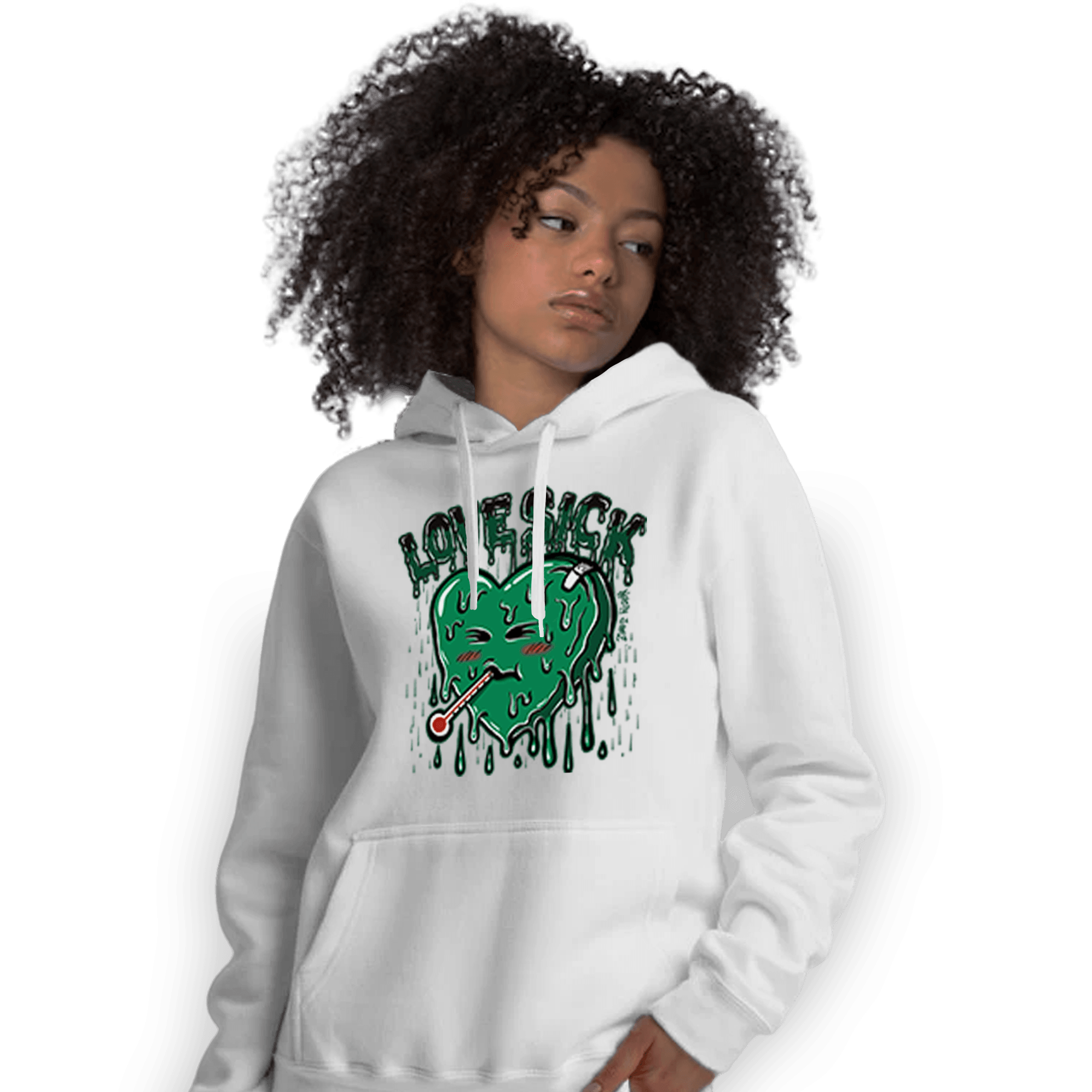 Celtic Lucky Green 1s Hoodie Match Love Sick - NastyJamz