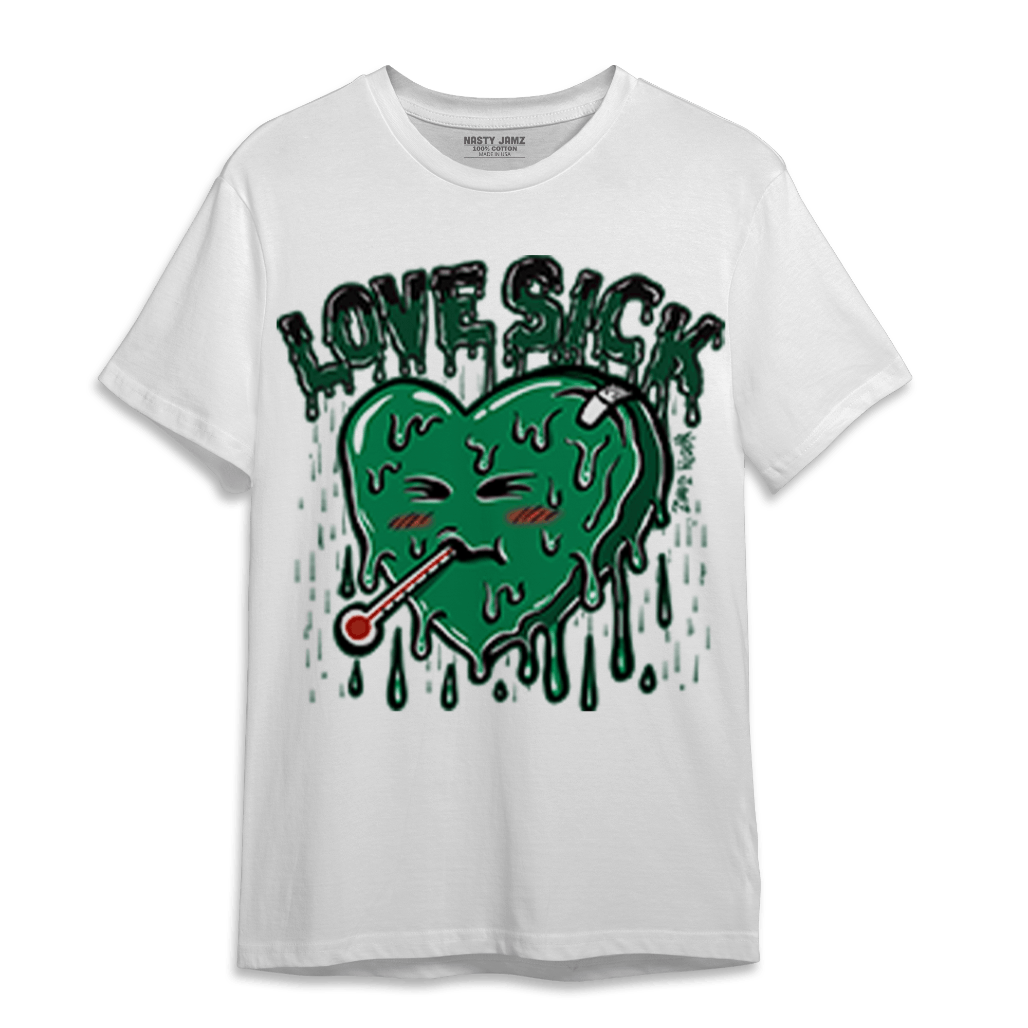 Celtic Lucky Green 1s T Shirt Match Love Sick - NastyJamz