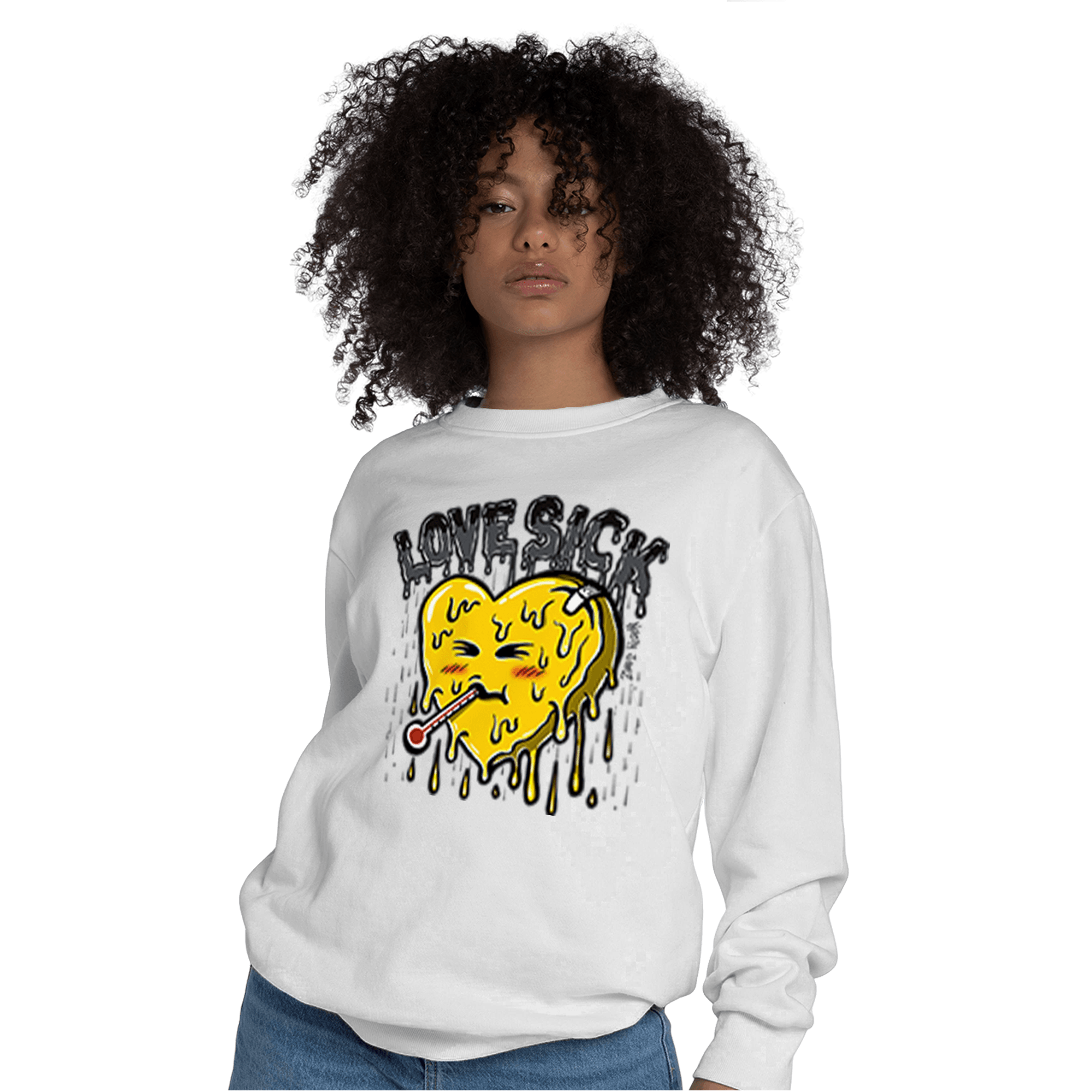 Thunder 4s Sweatshirt Match Love Sick - NastyJamz