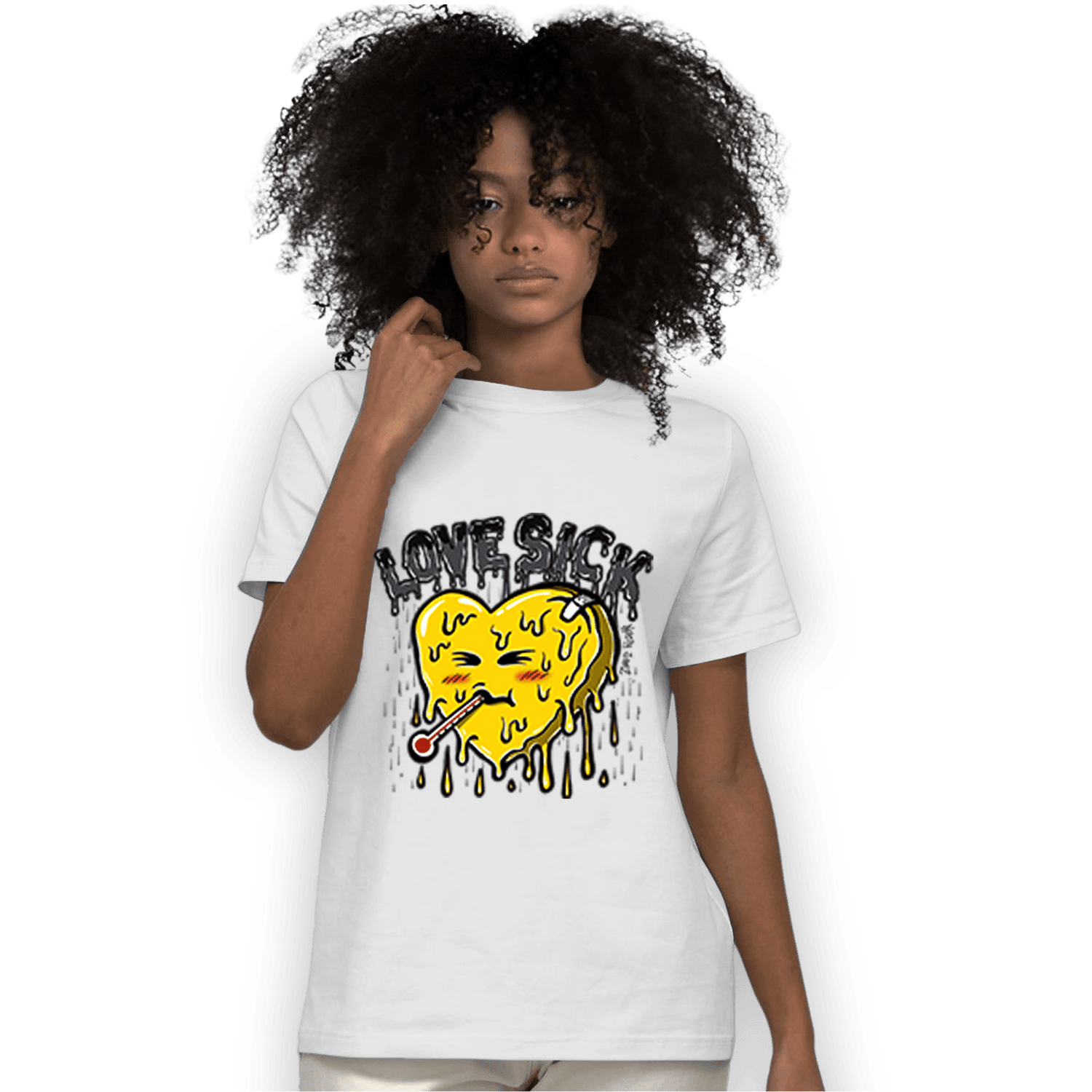 Thunder 4s T Shirt Match Love Sick - NastyJamz