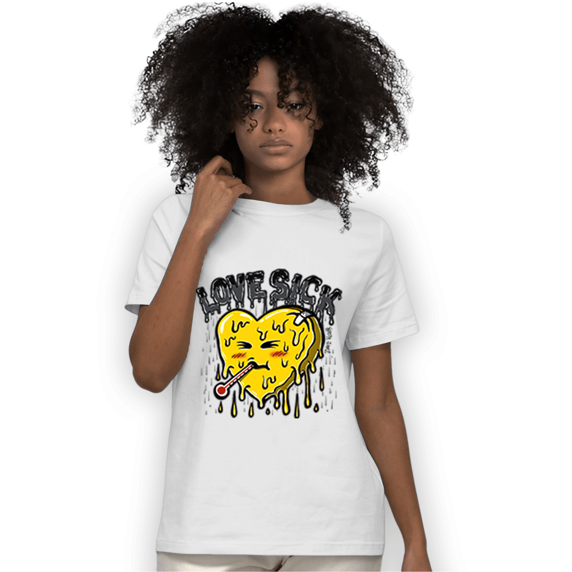 Thunder 4s T Shirt Match Love Sick - NastyJamz