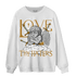 Wheat 13s Sweatshirt Match Love Thy Haters Angel - NastyJamz
