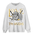 Mid SE Black Gold 1s Sweatshirt Match Love Thy Haters Angel - NastyJamz