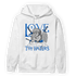 Royal Reimagined 1s Hoodie Match Love Thy Haters Angel - NastyJamz