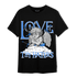 University Blue Toe 1s T Shirt Match Love Thy Haters Angel - NastyJamz
