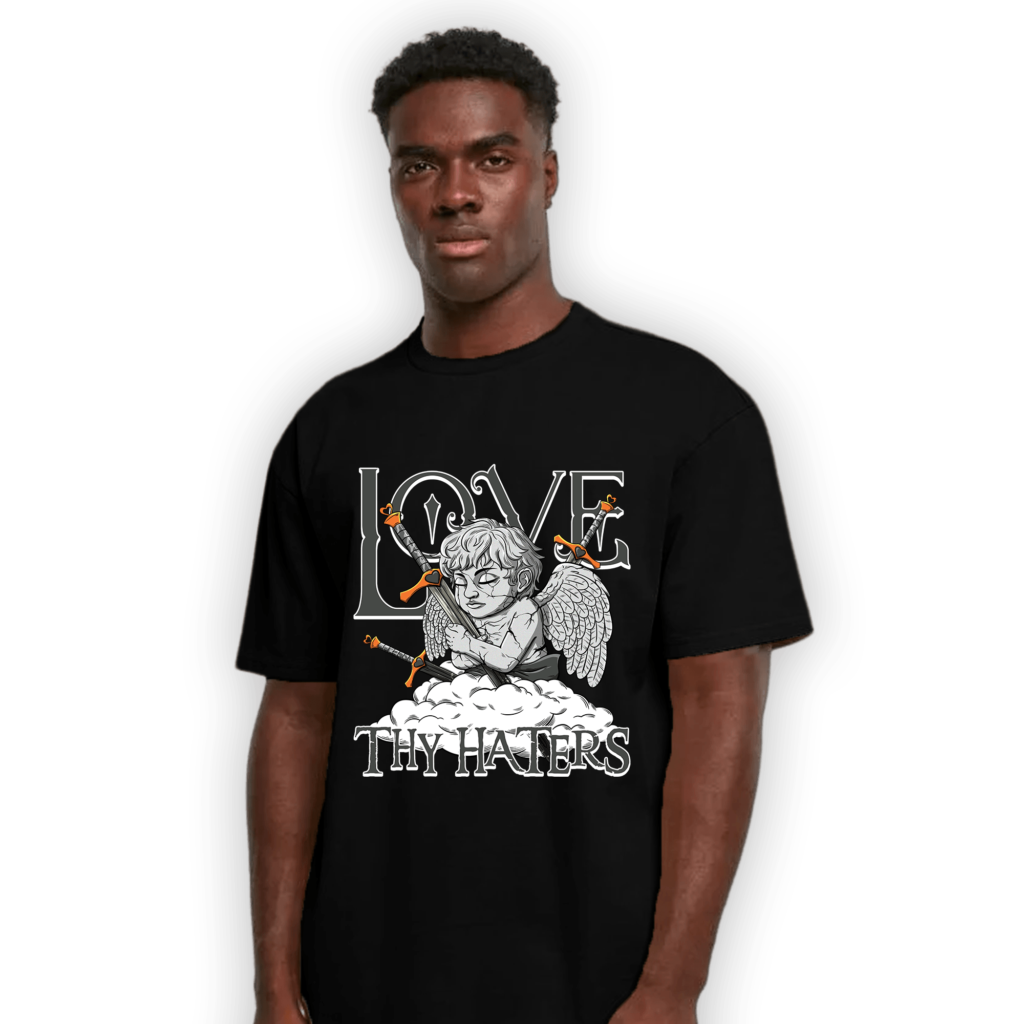 Fear Pack 3s T Shirt Match Love Thy Haters Angel - NastyJamz