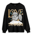 Cacao Wow 4s Sweatshirt Match Love Thy Haters Angel - NastyJamz